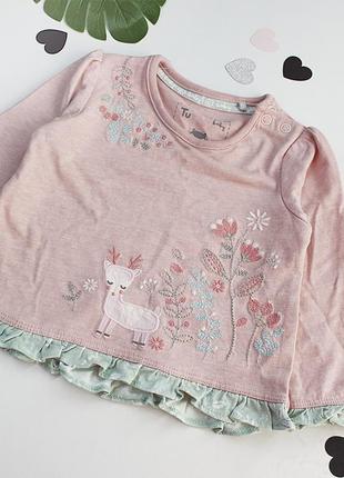 Кофточка с рюшей