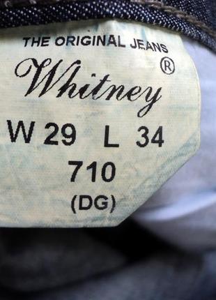 Легкі джинси whitney , туреччина, w29l34,100% бавовна, літо5 фото