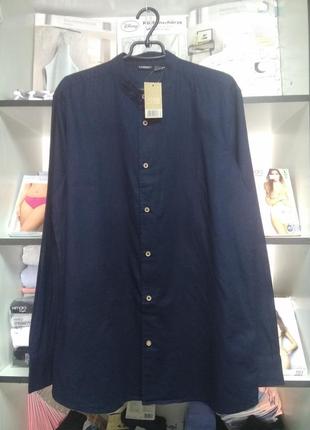 Рубашка livergy серия лен с германского магазина lidl3 фото