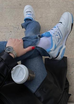 New balance 550 blue диночи кроссовки nb 550