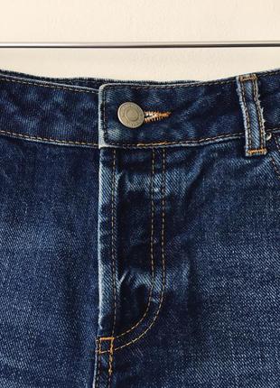 Джинсовые шорты синего цвета topshop moto 2 размера синие джинсовые шорты деним2 фото