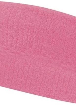 Повязка на голову nike swoosh headband pink gaze/oil grey - n0.1544.677.os