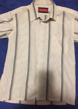 Рубашка на мальчика 6-7 лет