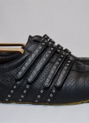 Кроссовки lacoste mystere micro strap туфли кожаные. индонезия. оригинал. 41 р./ 26.5 см.2 фото