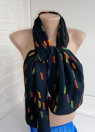 Гарний жіночий шарф із натурального шовку. seleripges7 фото