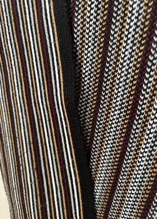 Мужской шарф на две стороны