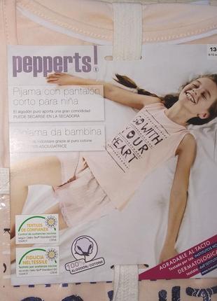 Піжама бавовняна для дівчинки 6-10 років pepperts