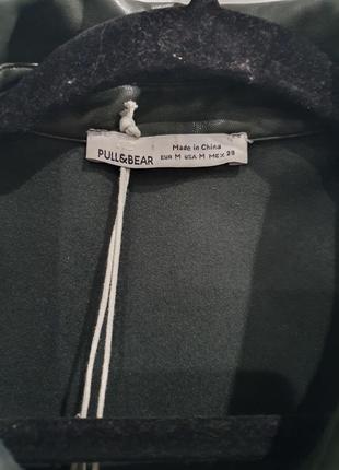 Платье эко кожа pull bear4 фото