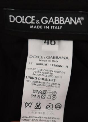 Чорні штани/ брюки з лампасами dolce&gabbana нова колекція7 фото