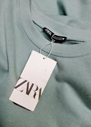 Платье женское  худи zara 100% коттон8 фото