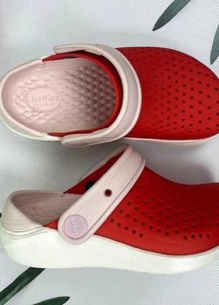 Дитячі крокси crocs literide kids для дівчаток топ продажів супер ціна2 фото