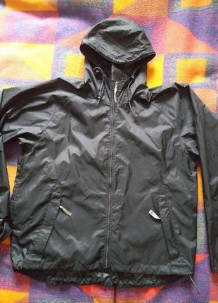 Дождевик ветровка чёрная оригинал the north face