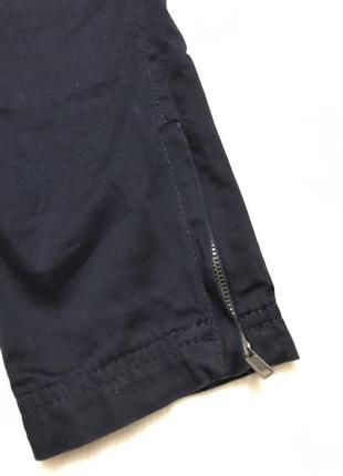 Темные синие женские штаны брюки2 фото