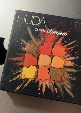 Huda beauty warm brown obsessions6 фото