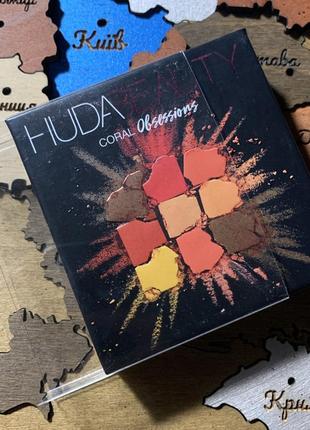 Huda beauty warm brown obsessions5 фото