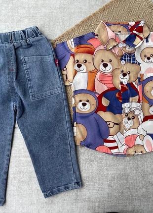 Комплект рубашка и джинсы для мальчиков от 1р2 фото