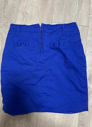 Синя юбка веро мода5 фото