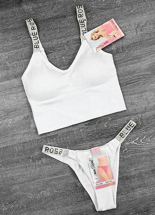 Комплект в стиле victoria’s secret