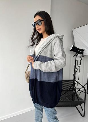 Кардиган повязка с капюшоном