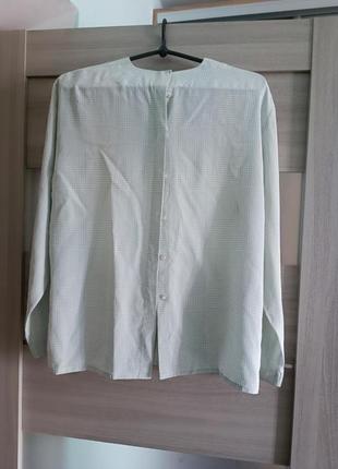 Шовкова блуза, 100% шовк1 фото