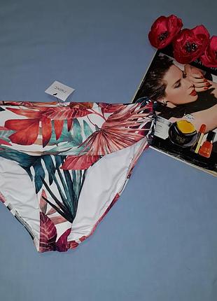 Низ от купальника женские плавки размер 48 / 14 высокие с отворотом новые с утяжкой