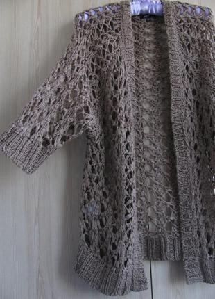 Літня накидка кардиган сітка бренд papaya фінальна розпродажу.