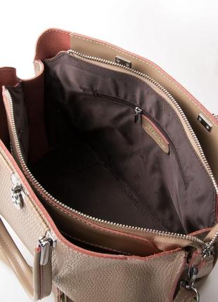 Женская кожаная сумка жіноча шкіряна сумочка клатч шкіряний2 фото