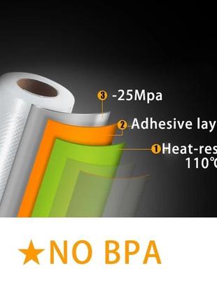 Пакеты saengq для вакуумного упаковщика вакууматора (рулон 20*500 см) рулон вакуумная...