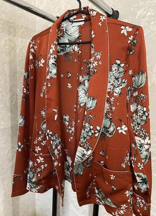 Блуза принтова