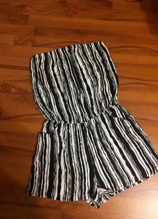 Стильний ромпер в трендову смужку