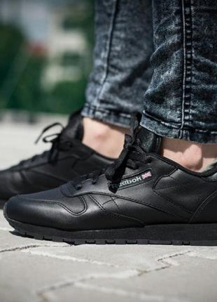 Кроссовки reebok classic leather w39125 фото