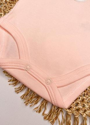 Бодик детский на девочку розовый