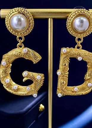 Брендовые серьги 2