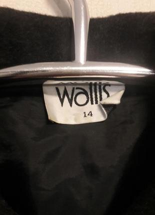 Сірий шерстяний кардіган з бахрамой, пальто оверсайз, піджак wallis7 фото