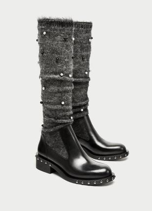 Чоботи zara