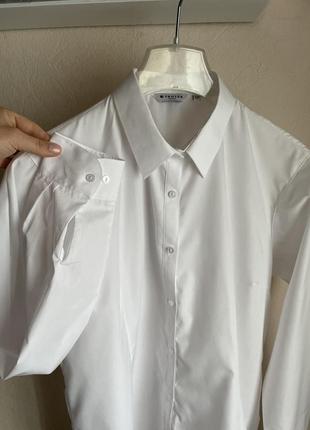 Рубашка белая женская ,новая l
