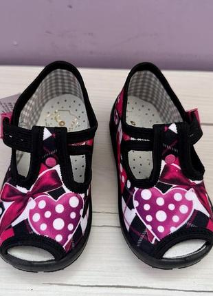 Ортопедические текстильные тапочки,босоножки,сандалики, мокасины,( капуі, черевики) на девочку 21 р nazo4 фото
