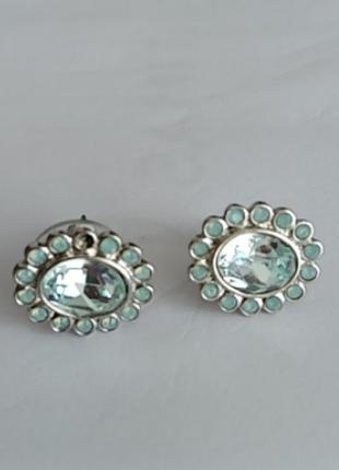 Сережки swarovski