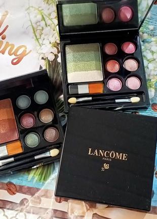 Lancome maqufinish набір 2в1 : запечені тіні, рум'яна, хайлайтер