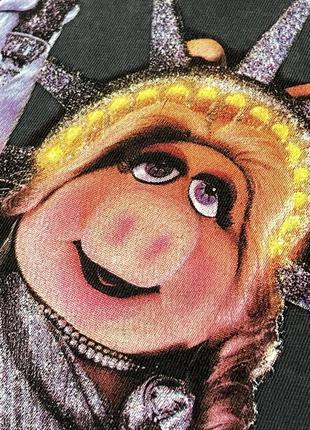 Футболка гармент дай с принтом the muppet show amp-шоу miss piggy Август свободы8 фото