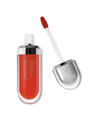 Жидкая матовая помада instant color matte liquid kiko 06 poppy red1 фото