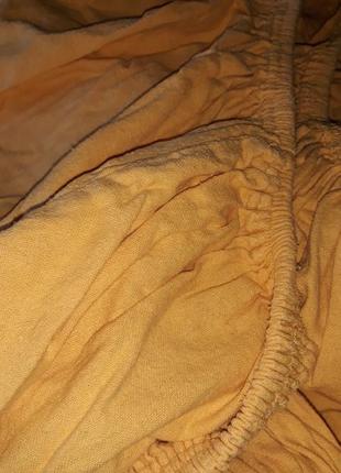 Байковая простынь на резинке на двуспальную кровать шириной до 150 см2 фото