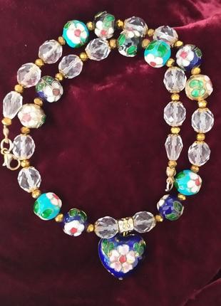 Винтажное венеционское ожерелье