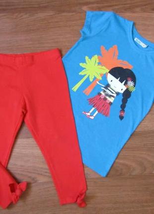 Бриджі next + кофтинка m&co kids на 8-9 років