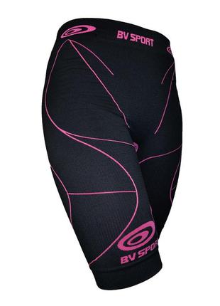 Женские компрессионные шорты bv sport femina short 360° x-bionic s велосипедки для бега тренировок капри