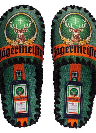 Тапочки мужские jagermeister домашние войлок комнатные тапочки тапки ручной егерместер jagermeister