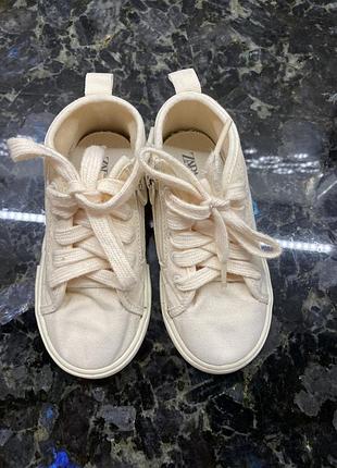 Тканевые кеды zara 3