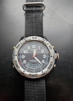 Timex expedition indiglo wr 100m, мужские экстремальные часы2 фото