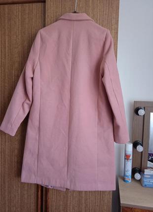 Пальто рожеве new look5 фото