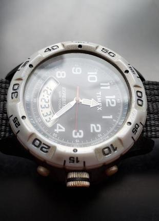 Timex expedition indiglo wr 100m, мужские экстремальные часы4 фото
